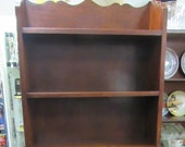 Secretary bookcase with drop down writing surface