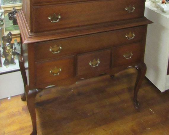 Queen Anne Highboy chest of drawers