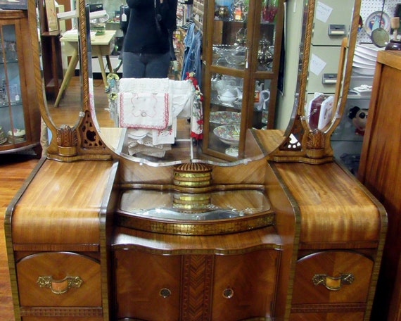 Art Deco Waterfall Vanity