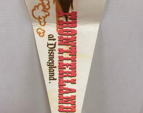Disneyland Frontierland pennant