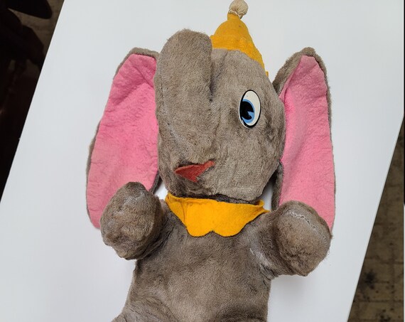 1950's Dumbo Disney plush toy.