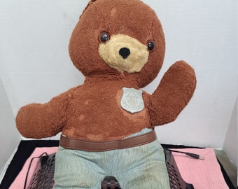 1970 smokey the bear stuffed animal