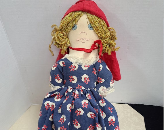 Little Red Riding Hood Topsy Turvy doll