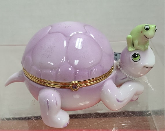 Ardleigh Elliott Tiny Turtles Violet Music Box