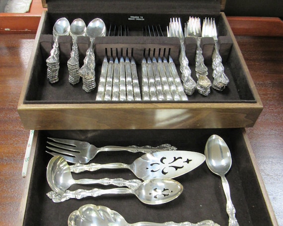 International Silverplate silver ware set