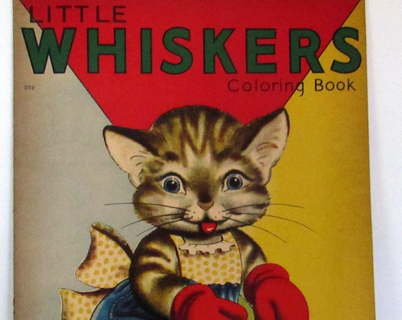 Little Whiskers big color book unused