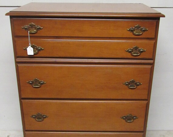 Vintage maple dresser