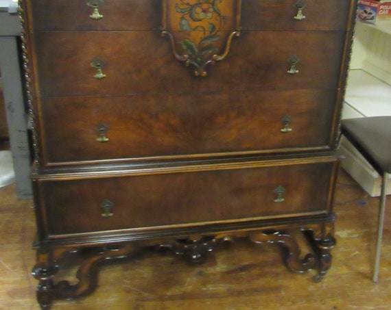 Sligh Highboy Chest of Drawers