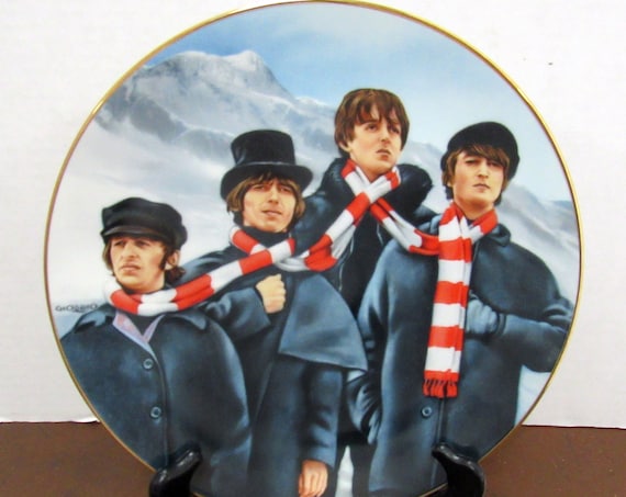 The Beatles HELP Collector Plate