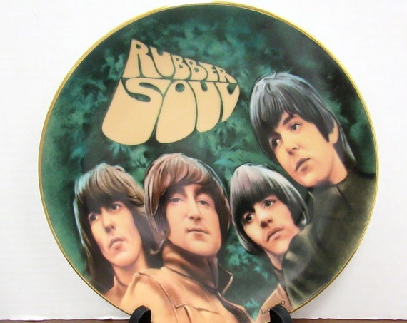 The Beatles Rubber Soul Collector Plate