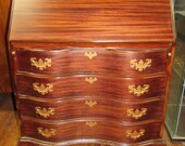 Mahogany secretary desk
