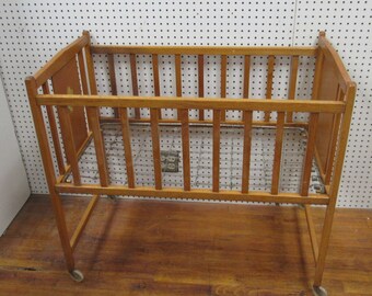 antique crib