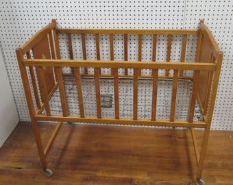 antique crib