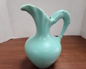 Turquoise Pitcher or Vase