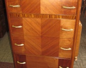 Art Deco Waterfall Dresser