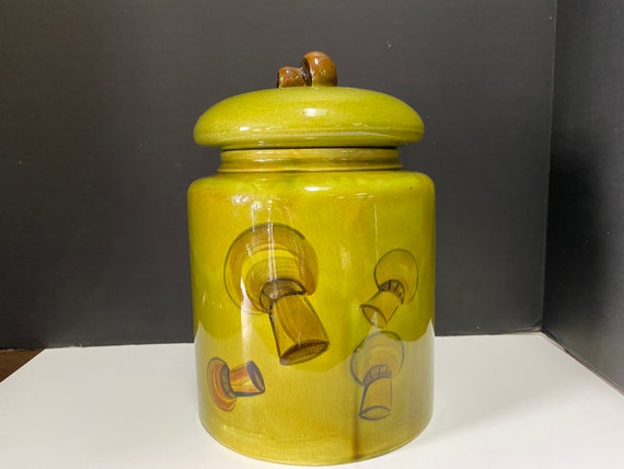 Mushroom Cookie Jar