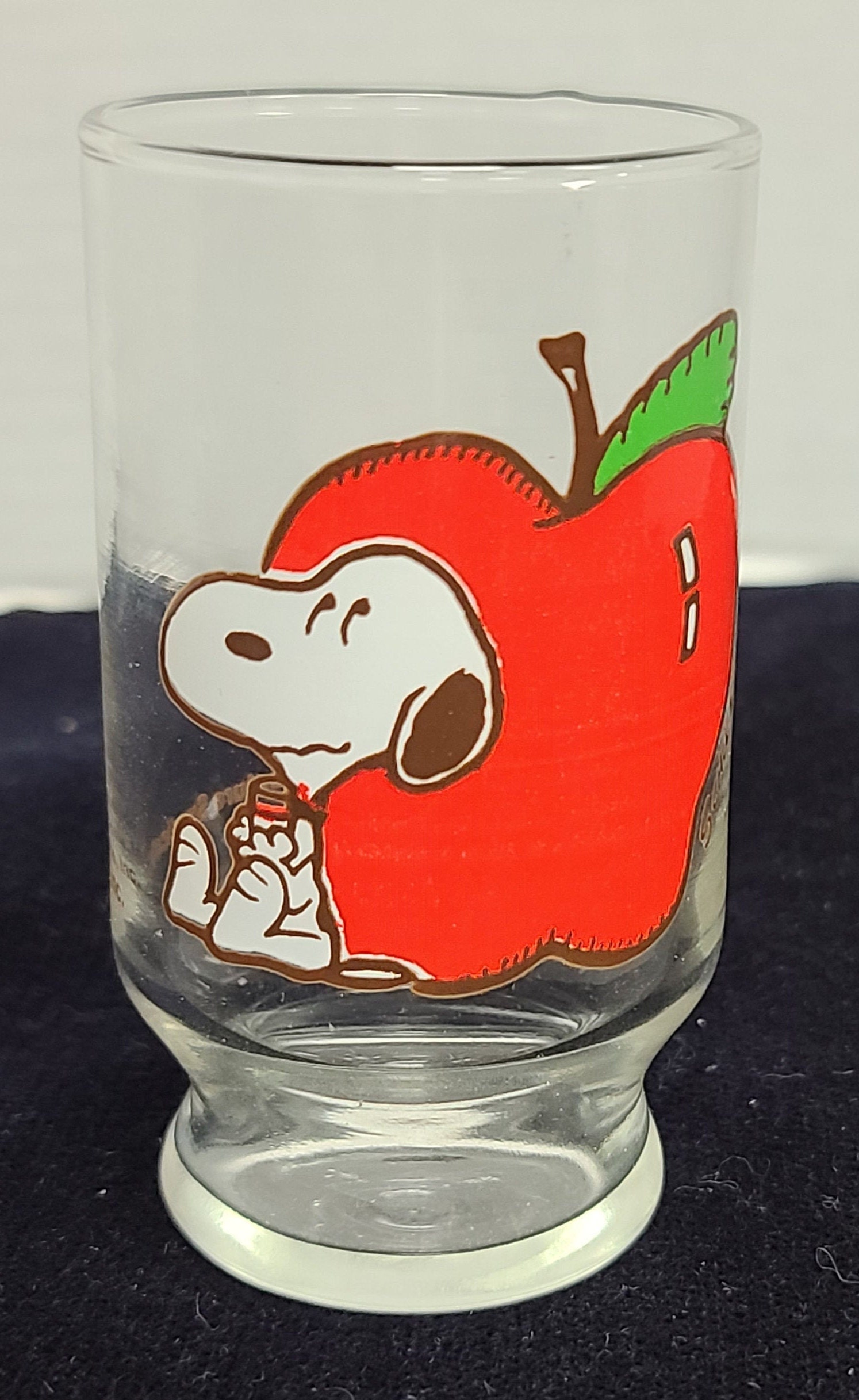 Vintage Snoopy juice glass