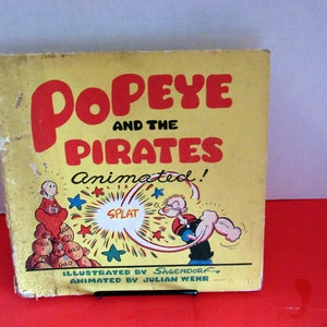 Popeye and the Pirates animiertes Buch