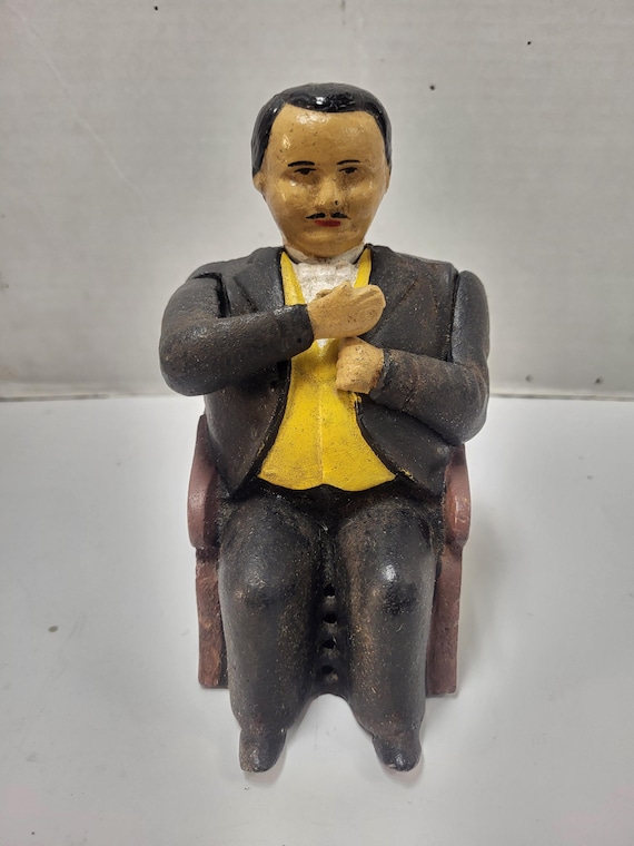 Book of Knowledge Cast Iron Bank