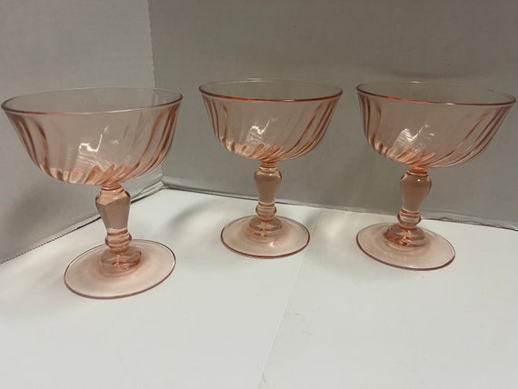 Pink Champagne Glasses