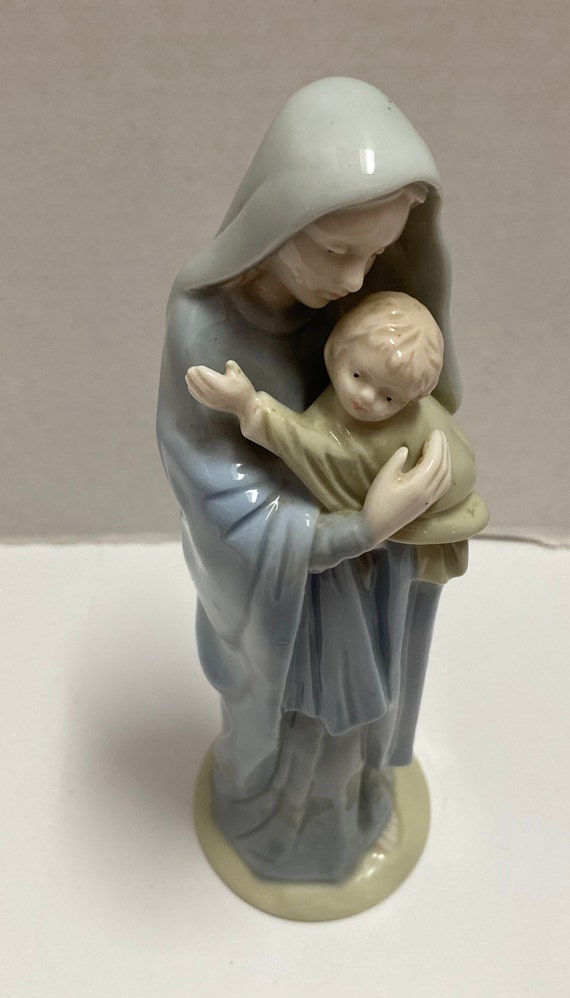 Madonna and Baby Figurine