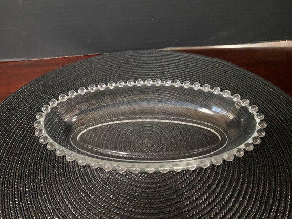 Candlewick Oval Pickle Dish