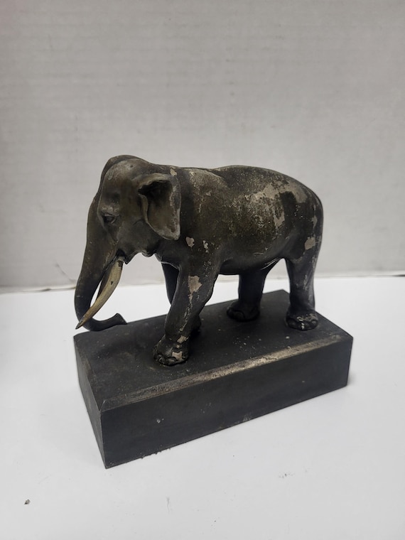 Metal Elephant Statue