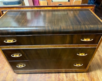 Art Deco Waterfall Dresser