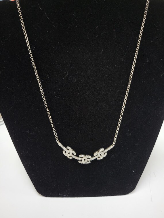 Silver & Diamond Necklace