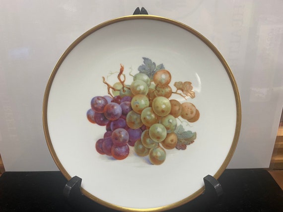 Fruit Plate grapes Schumann Arzberg