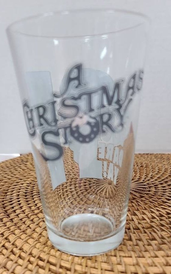 A Christmas Story Glass