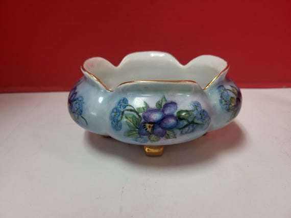 Hand Painted Blue Bowl