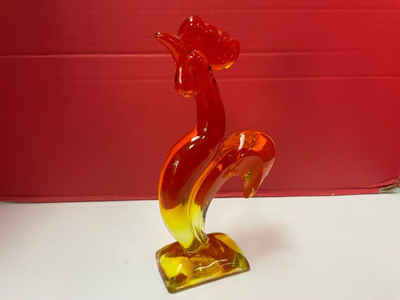 MCM Viking Glass Co. Rooster