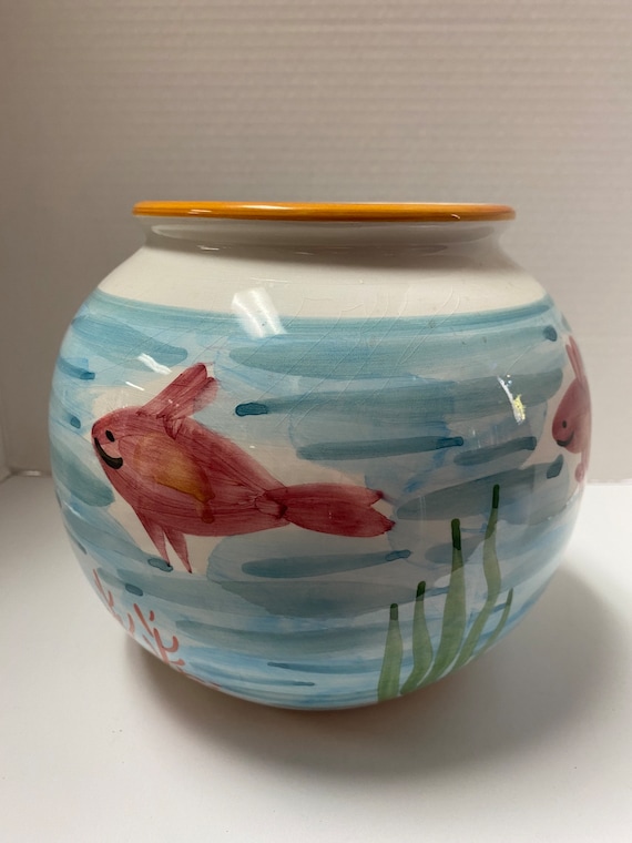 Italy Ocean Fish Vase