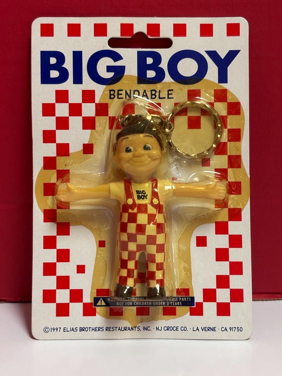 Big Boy Bendable Keychain - image 1