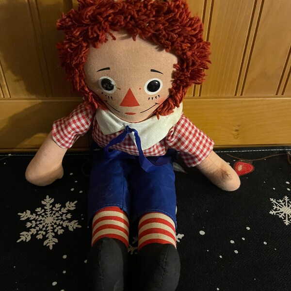 Raggedy Andy doll by Knickerbocker