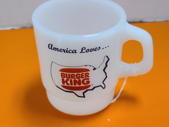 Burger king fire king mug