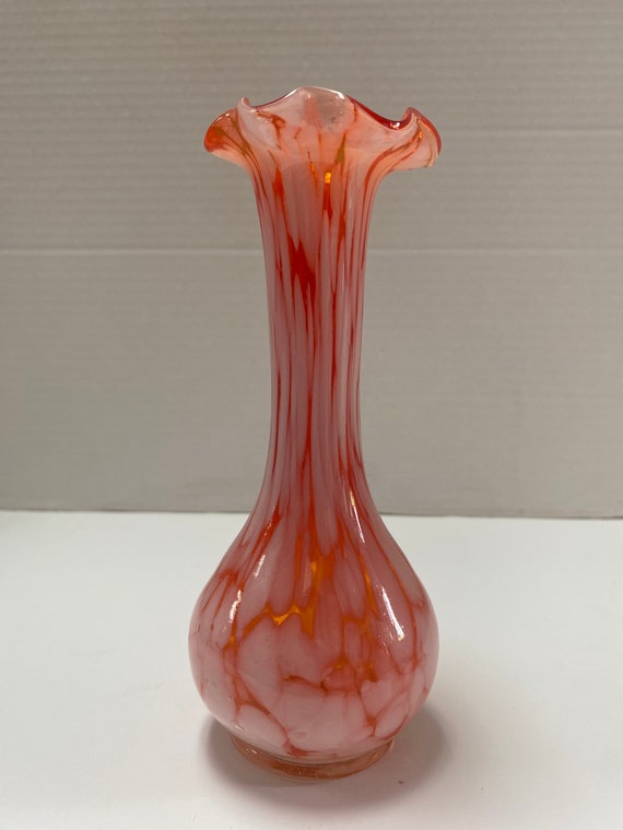 Ruffle Top Venetian Vase