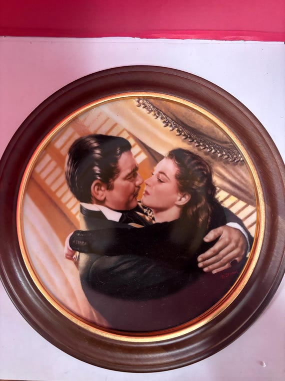 GWTW Collectible plates