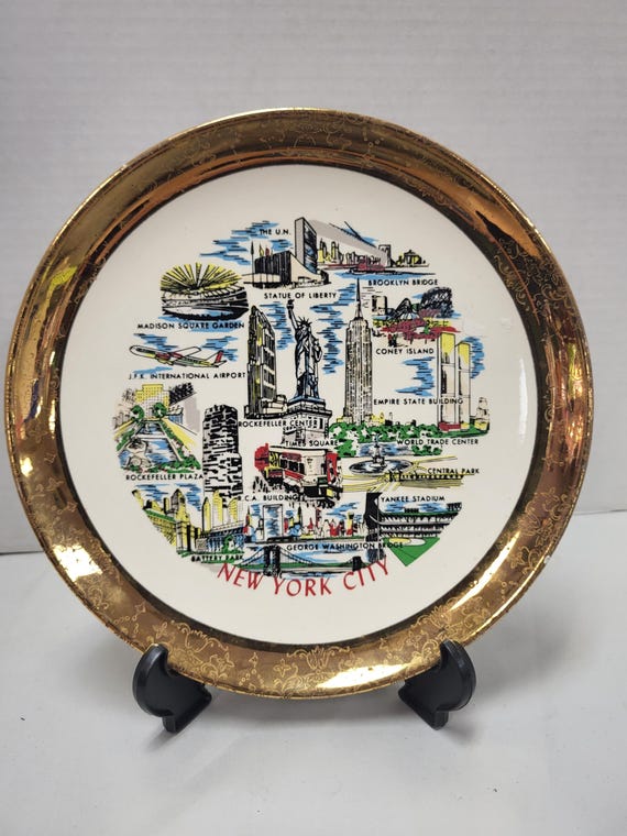 New York City Souvenir Plate