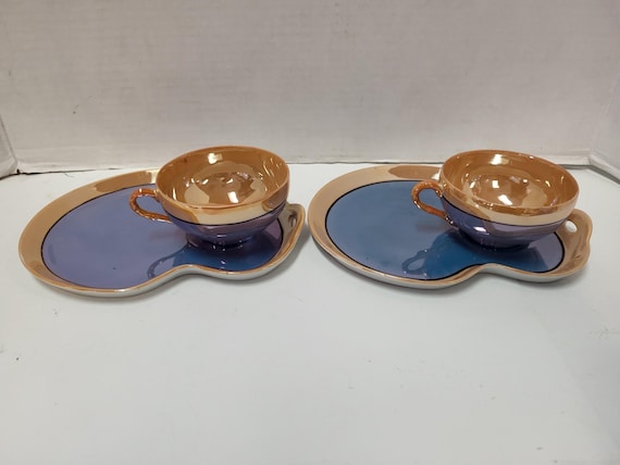 Lusterware Snack Set