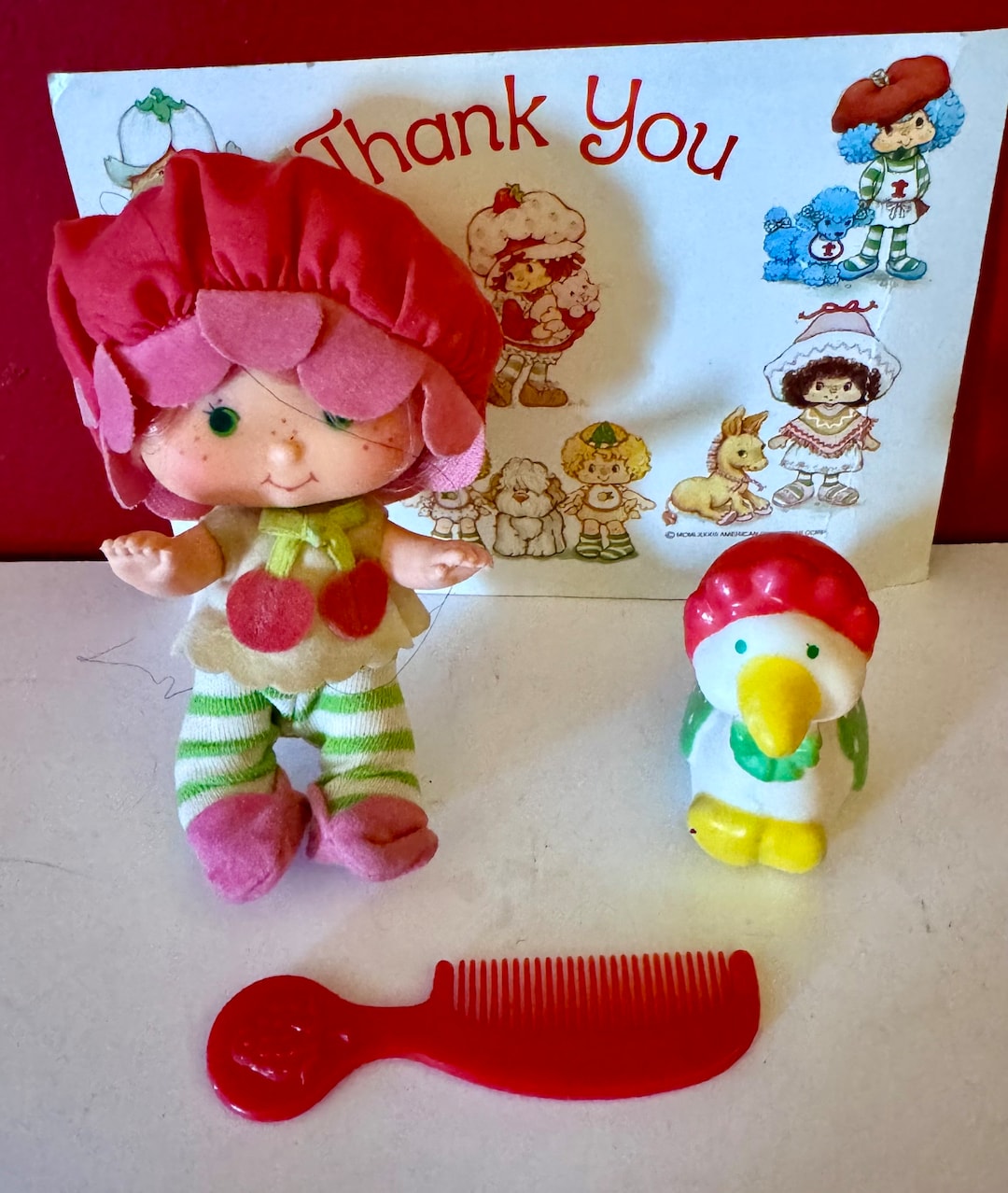 STRAWBERRY SHORTCAKE CHARLOTTE aux fraises Poupée Cherry Cuddler (C268
