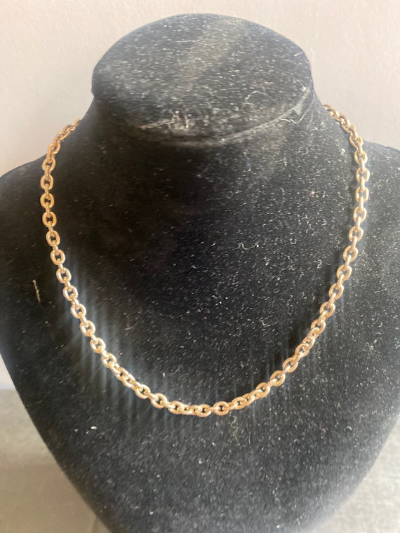 Silver Rolo Chain Choker