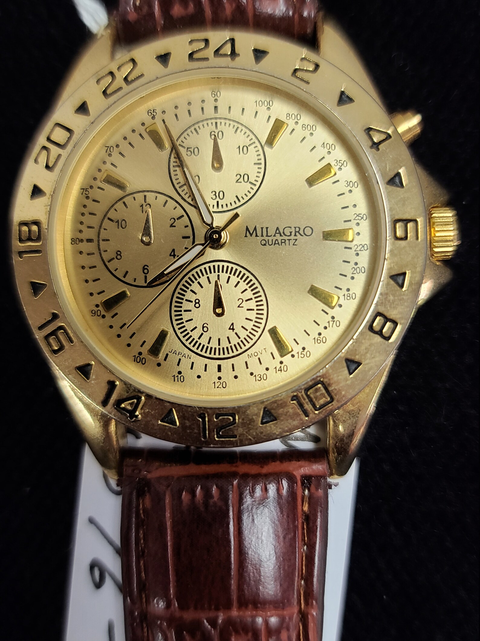 Milagro japan quartz wrist watch. Etsy