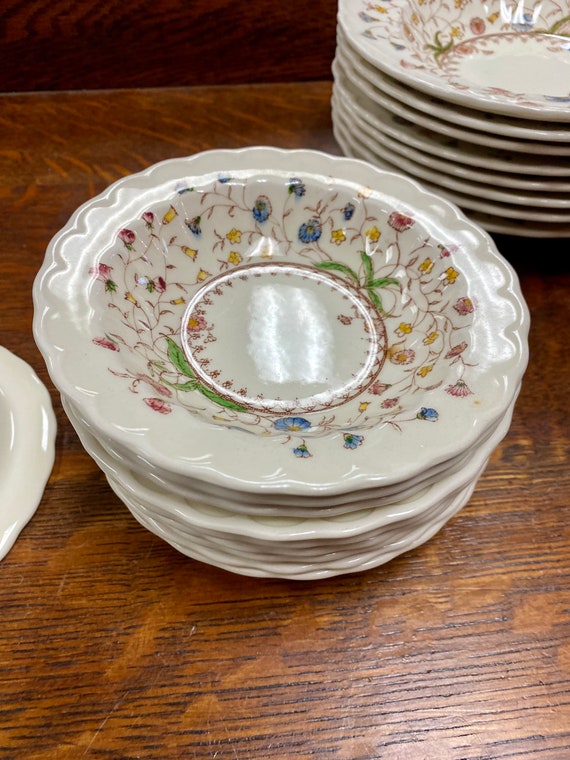 Vernon Desert Bloom dessert bowls