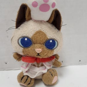 Monster Hunter Cat Keychain