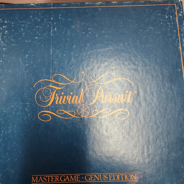 1981 Trivial Pursuit Game