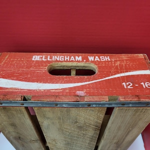Coca-Cola Wood Crate