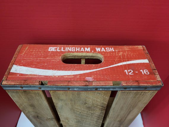 Coca-Cola Wood Crate