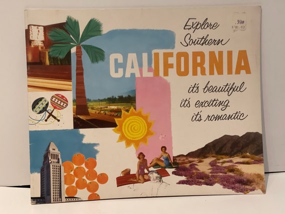 California travel brochure